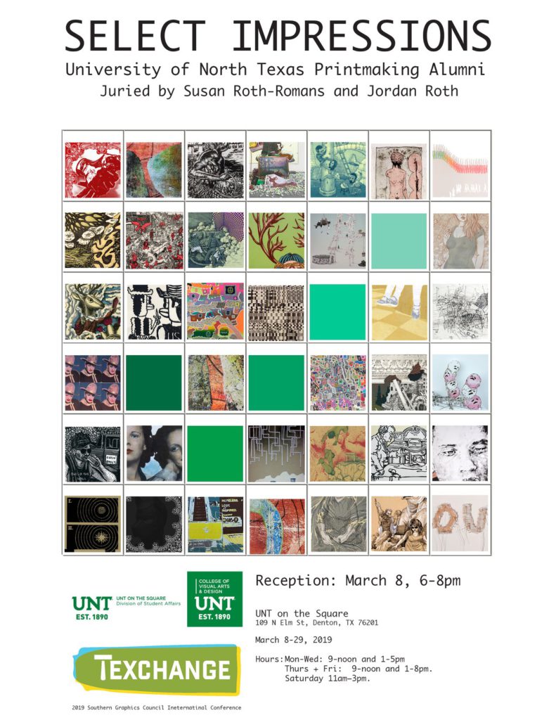 Select Impressions opens March 8 at UNT on the Square