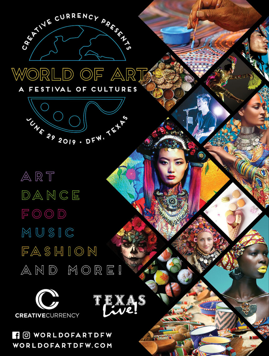 World of Art: A Festival of Culture July 29 in Arlington