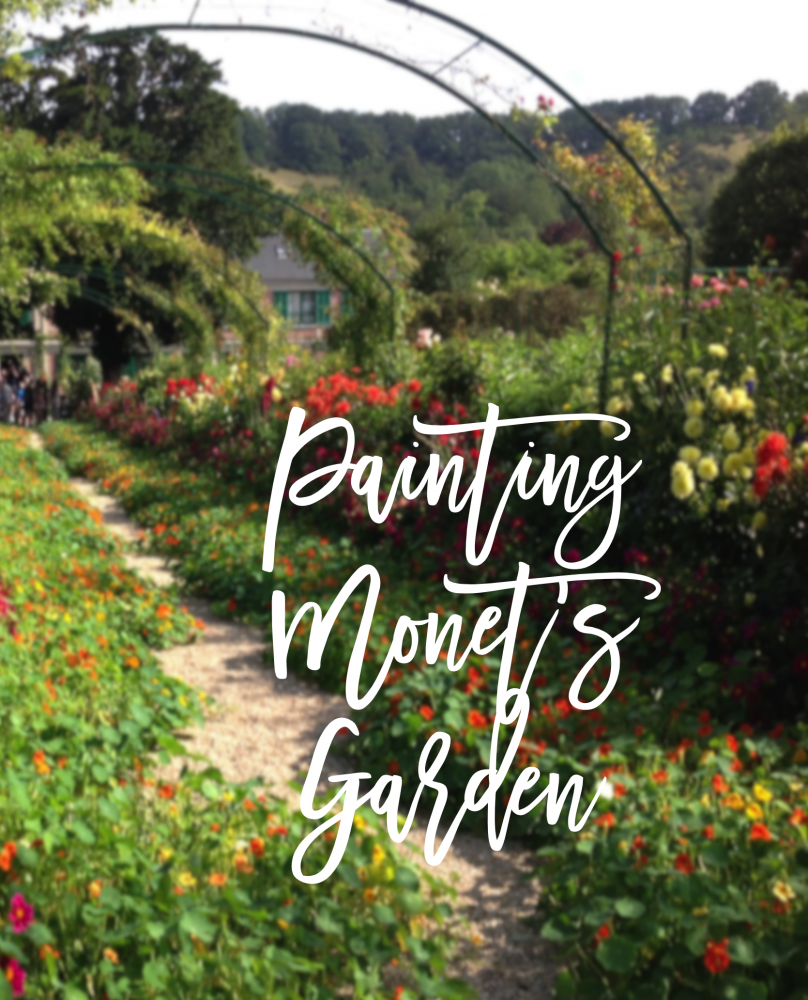 Online Class: Painting Monet’s Garden from Nancy Medina