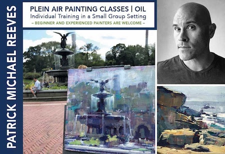 Patrick Michael Reeves – Plein Air Oil Painting Class | Prairie Creek Park in Richardson Dec. 14