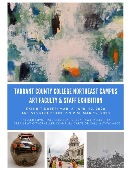 Tarrant County College Northeast Campus Art Faculty & Staff Exhibition