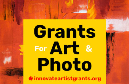 Call for Artists + Photographers – $550.00 Innovate Grants