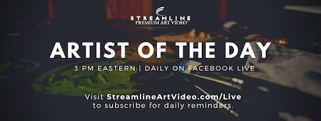 Streamline presents free art videos daily on Facebook and YouTube