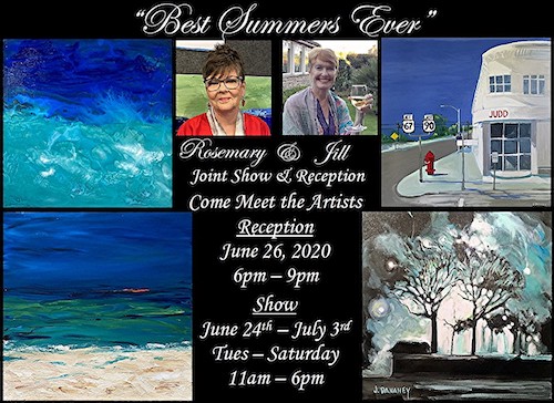 Best Summers Ever Exhibit: Jill Danahey and Rosemary Riddle-Achelpohi