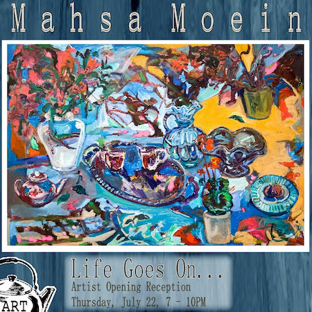 Kettle Art: ‘Life Goes On’ exhibit by Mahsa Moein