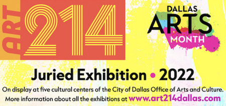 ART214 Juried Exhibitions • 2022 – receptions April 1st, 2nd, & 23rd