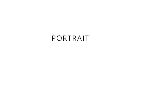 Call for Artists: Portrait 2023