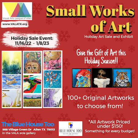 VALA’s Small Works of Art Holiday Sale