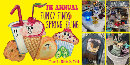 15th Annual Funky Finds Spring Fling March 18 & 19