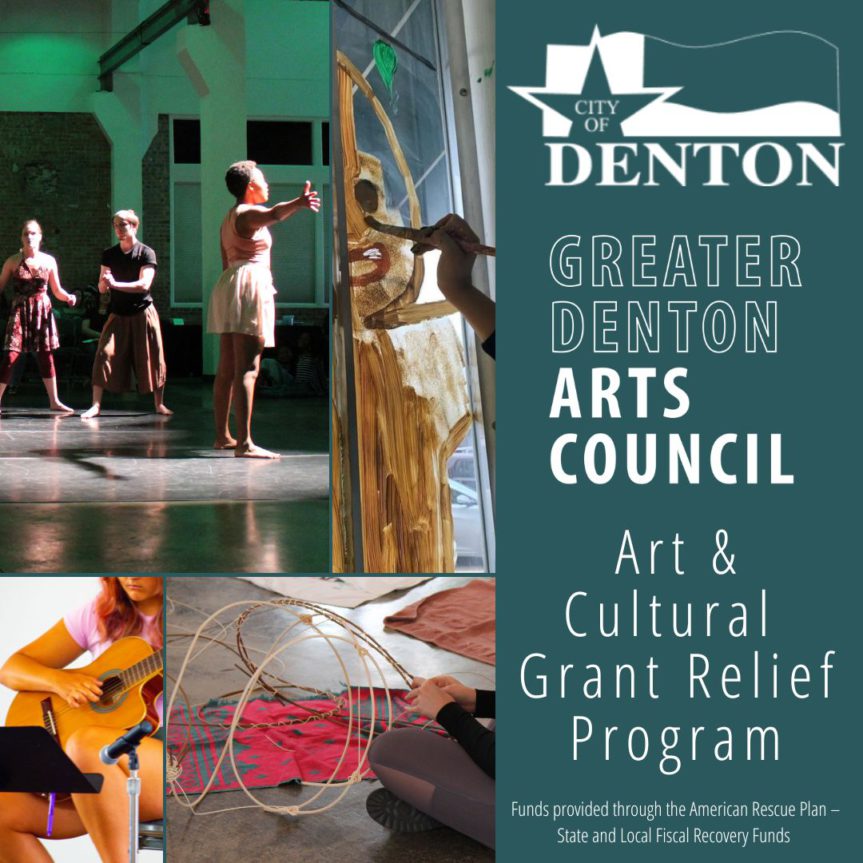 City of Denton Art & Cultural Grant Relief Program