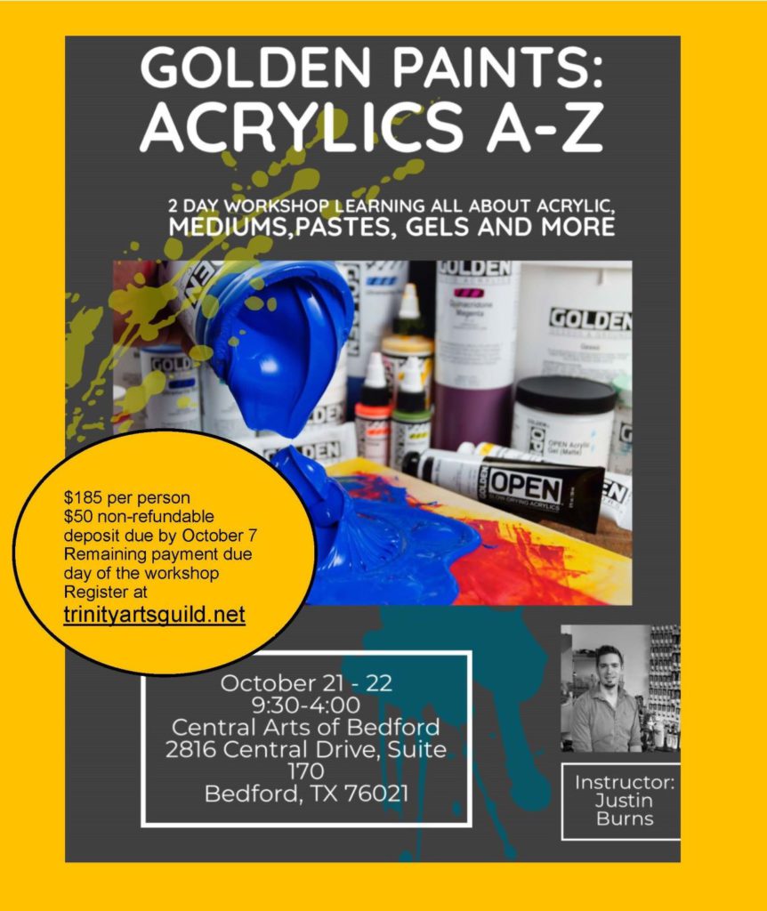 Golden Paints- Acrylics A to Z