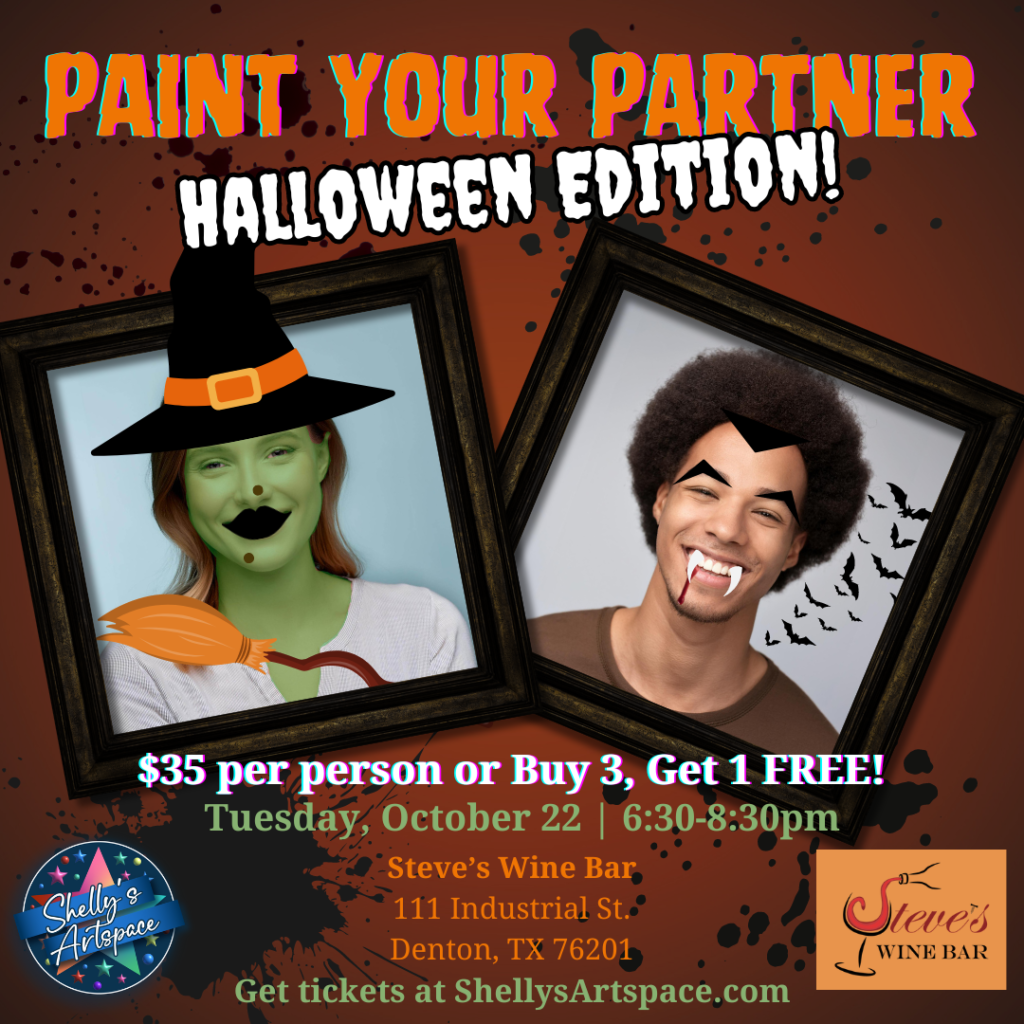 Paint Your Partner – Halloween Edition!